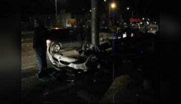 Bursa'da trafik kazası 1 ölü, 3 yaralı