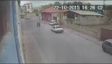 Arabada infaz kamerada