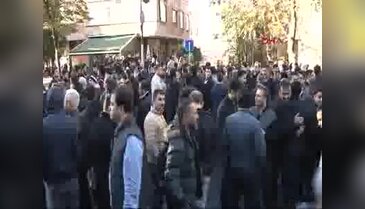 Kanaltürk binasının bulunduğu cadde trafiğe kapatıldı