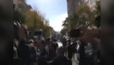 Kanaltürk önünde MHP'liler ile polis arasında arbede