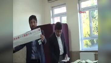 Başbakan'ın sandığından Ak Parti birinci çıktı