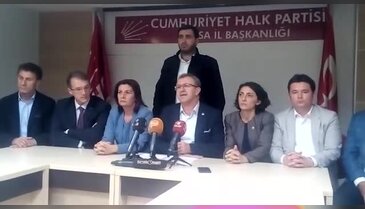 CHP Bursa İl Başkanı Zafer Yıldız: Saygı duyuyoruz
