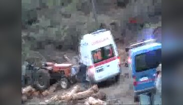 Üzerine kaya parçası düşen orman işçisi öldü