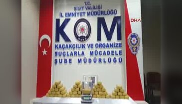 Siirt'te 28.5 kilo eroin ele geçirildi