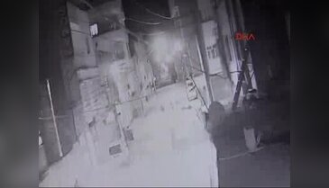 Nusaybin'de marketteki patlama anı kamerada