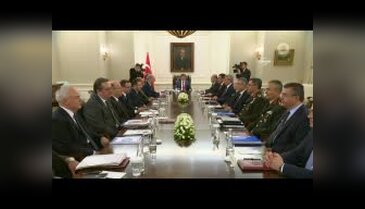 Davutoğlu başkanlığında güvenlik toplantısı