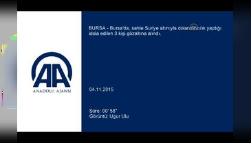 Bursa'da sahte altınla dolandırıcılık