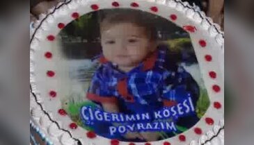 Poyraz bebek 1 yaşında