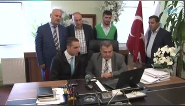Kahraman şoföre ödül verildi