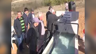 Edirne Valisi törenle yalak  açtı