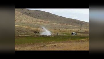 İş makinası yanlışlıkla NATO petrol boru hattını patlattı