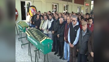 Bursa'da MİT mensubu baba ile kızı gözyaşları içinde toprağa verildi