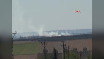 Kilis Sınırda IŞİD ile muhaliflerin çatışması sürüyor