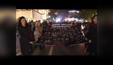 Ankara katliamı, birinci ayında Bursa'da protesto edildi