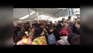 Şehit cenazesinde Başbakan'a tepki: Hani şehit gelmeyecekti!