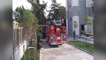 İstanbul'da okulda yangın paniği