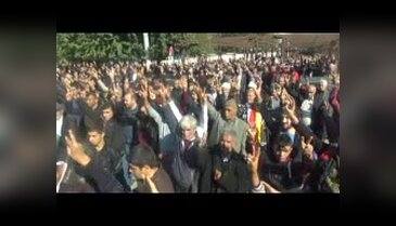 Cizre halkı, Silvan'da uygulanan sokağa çıkma yasağını protesto etti
