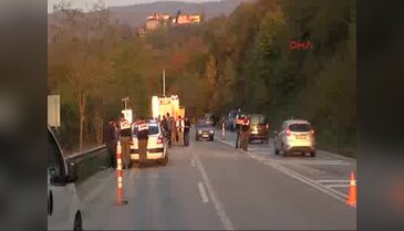 Hatalı sollama yapan otomobil kamyona çarptı: 1 ölü, 1 yaralı