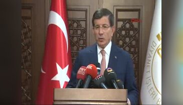 Davutoğlu açıklamalarda bulundu