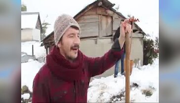 Kır düğünü, kar düğünü oldu