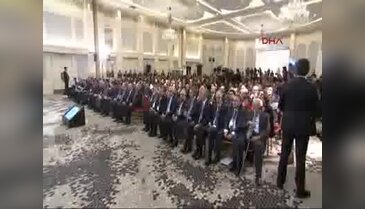 Davutoğlu ve Abe TÜRKJAPON İş Forumu'nda konuştu