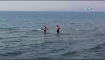 Kasım ayında deniz keyfi...