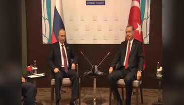 Erdoğan, Putin ile görüştü