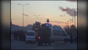 Ağrı'da katliam gibi kaza