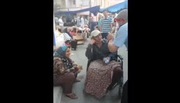 Bursa'da zabıtayı gören sakat dilenci böyle iyileşti