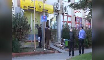 PTT'nin kasasındaki 7 bin lirayı çaldılar