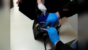 El çantasından 1 kilo 90 gram metamfetamin çıktı