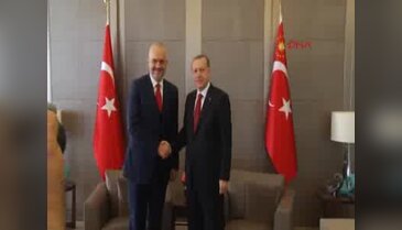 Erdoğan, Rama'yı kabul etti