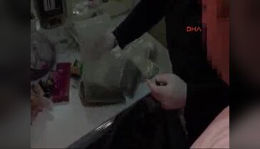 Uyuşturucu operasyonları polis kamerasında