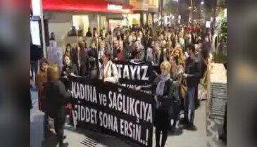 Bıçaklı saldırıda hayatını kaybeden doktor Dağdemir için yürüyüş düzenlendi