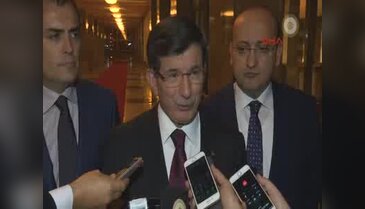 Davutoğlu, Meclis Başkanlığı Seçimi'nin ardından açıklama yaptı