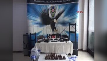 Cephanelik evde yakalanan şüpheli tutuklandı