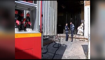 Bursa'da fabrikada yangın paniği!