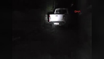 Dargeçit'te bomba yüklü araç böyle imha edildi