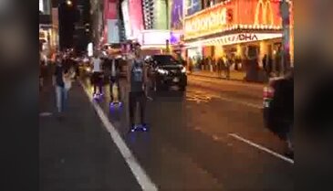 New York'ta uçan kaykaylara' yasak geldi