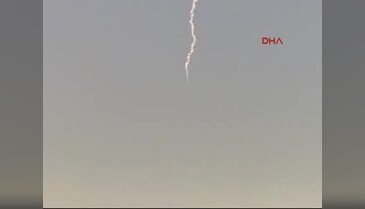 Suriye sınırındaki Türkmen bölgesine iki cismin daha yanarak düştüğünü bildirdi