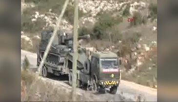 Hatay sınırına OBÜS Sevkiyatı başladı
