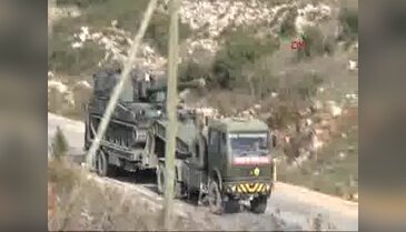 Fırtına Obüsü Hatay'da