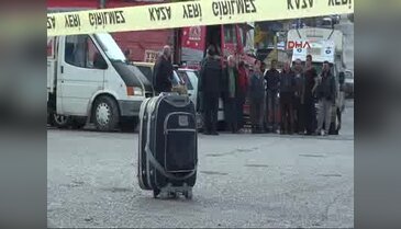 Şüpheli valiz patlatılacakken sahibi geldi