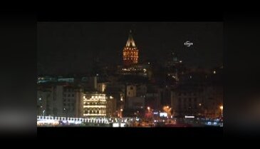 İstanbul turuncuya büründü