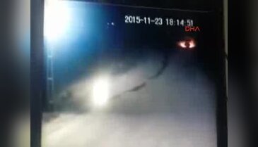 Polisin şehit olduğu saldırı kamerada