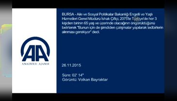 Yaşlı Dostu Kentler Sempozyumu Bursa'da yapışdı