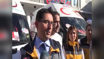 Ambulanslara yol vermeyen yandı