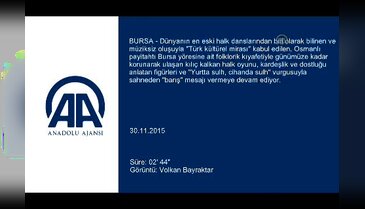 Bursa'nın 700 yıllık mirası: Kılıç Kalkan