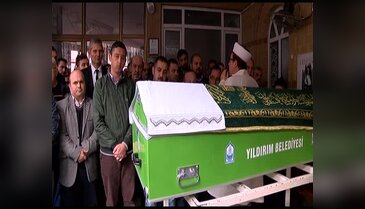 Bursa'da hüzünlü veda