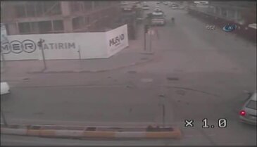 Feci kazalar kamerada